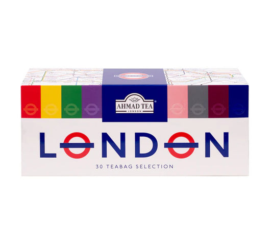 Ahmad Tea London Underground TFL Selection Pack with Black Teas 30 Teabags