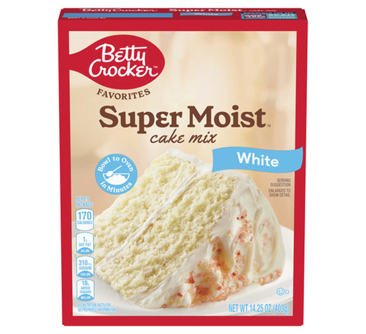 Betty Crocker Super Moist White Cake Mix 461g