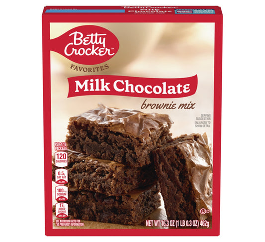 Betty Crocker Milk Chocolate Brownie Mix 462g