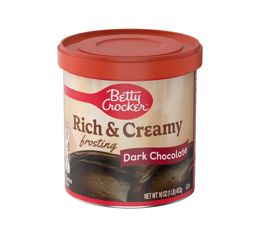 Betty Crocker Rich & Creamy Dark Chocolate Frosting 453g