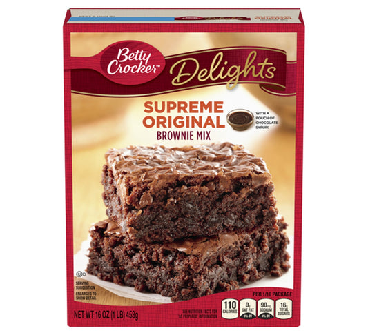 Betty Crocker Supreme Original Brownie Mix 453g