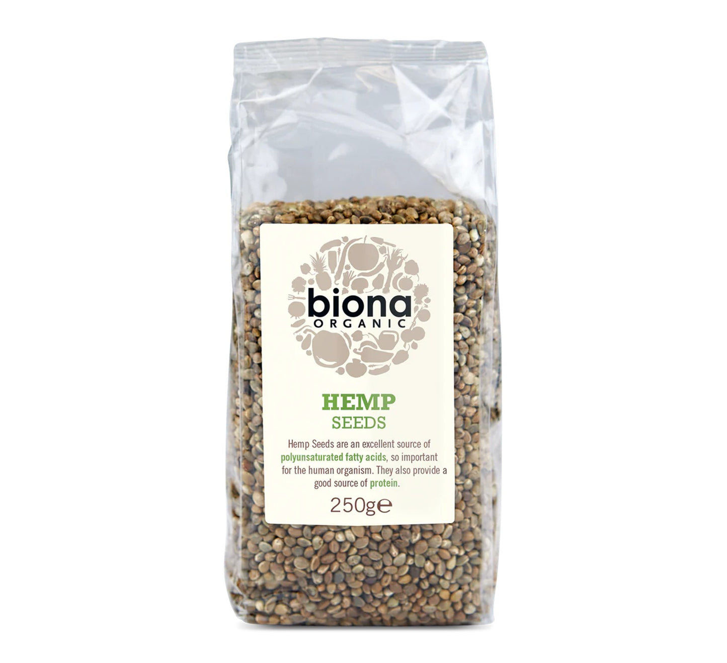 Biona Organic Hemp Seeds 250g