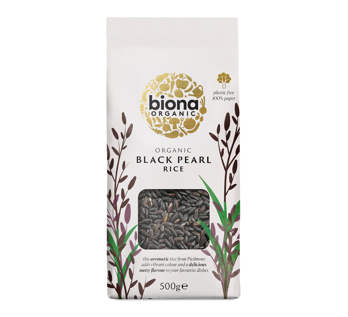 Biona Organic Black Pearl Rice 500g