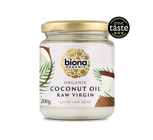 Biona Organic Raw Virgin Coconut Oil 200g