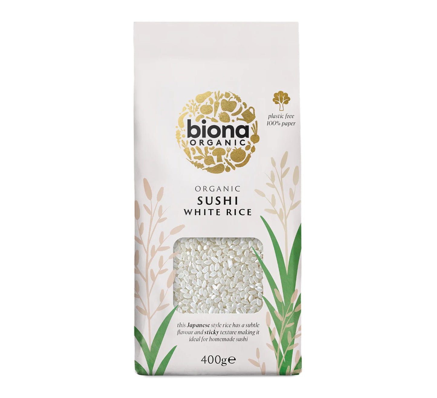 Biona Organic Sushi Rice 500g