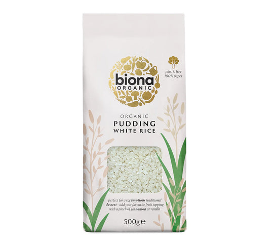 Biona Organic White Rice Pudding 500g