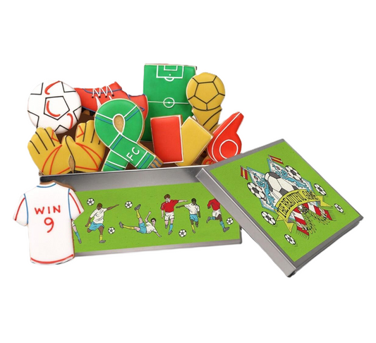 Biscuiteers Football Mad Biscuit Tin