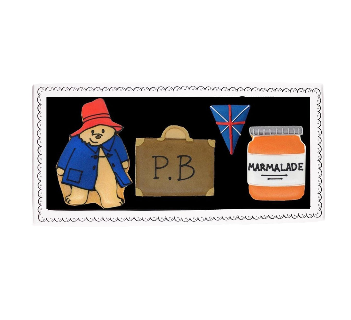 Biscuiteers Paddington Biscuit Letterbox 60g