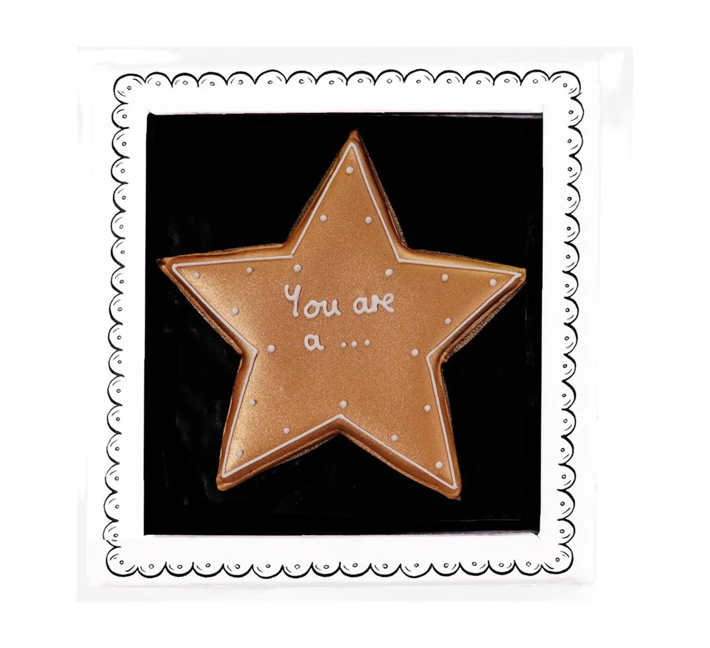 Biscuiteers You're A Star Biscuit Window Box 15g