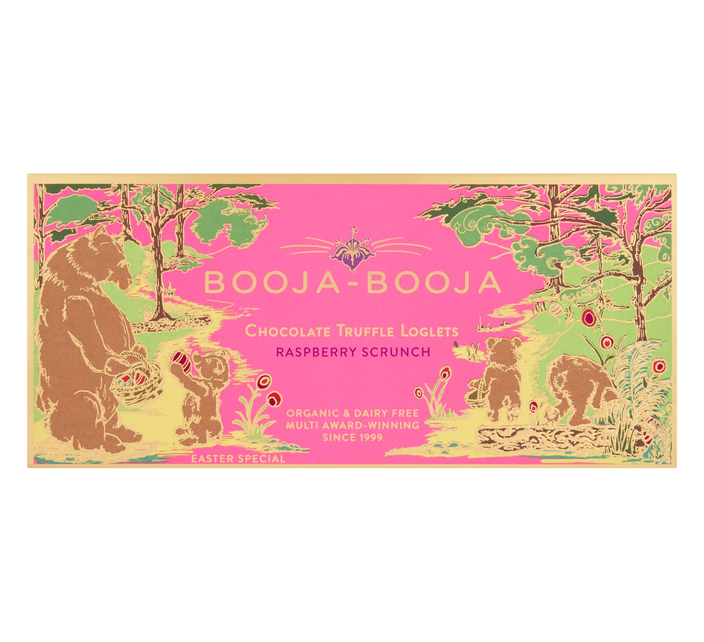 Booja Booja Raspberry Scrunch Chocolate Truffle Loglets 115g