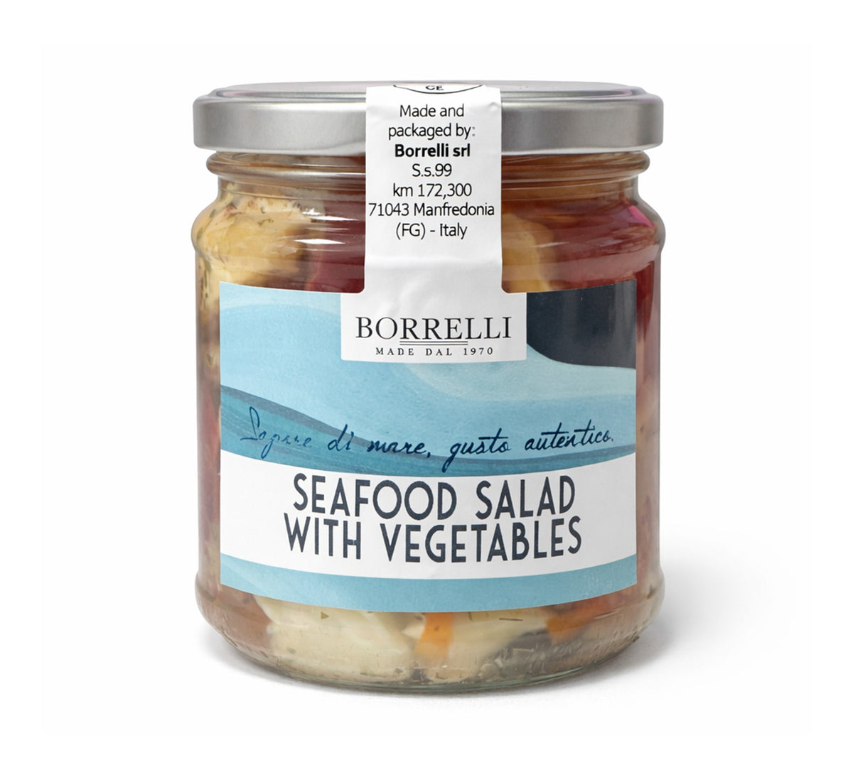 Borrelli Seafood Salad with Vegetables 180g