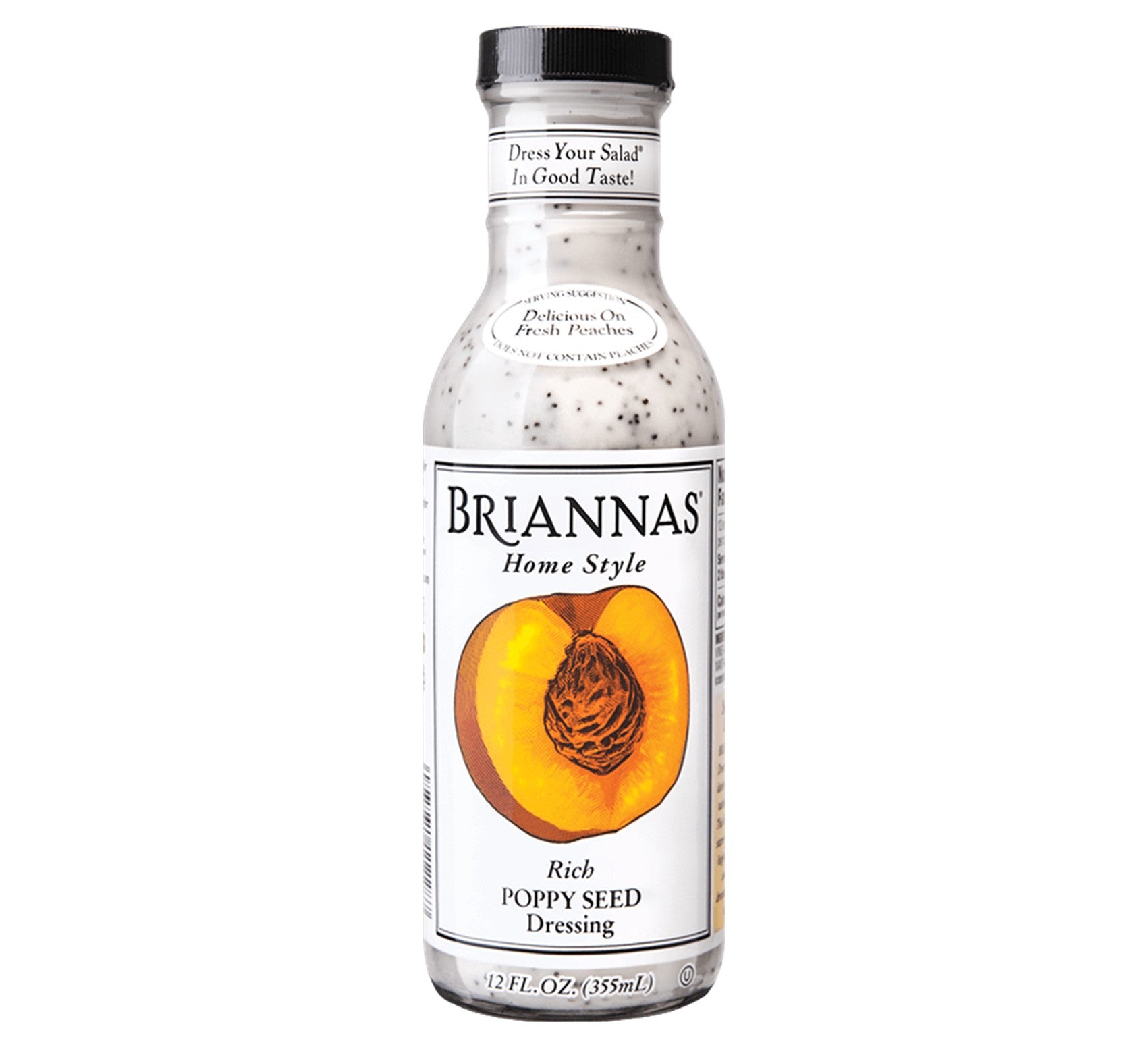 Brianna's Rich Poppy Seed Dressing 355ml Partridges Brianna's Rich Poppy Seed Dressing 355ml Partridges