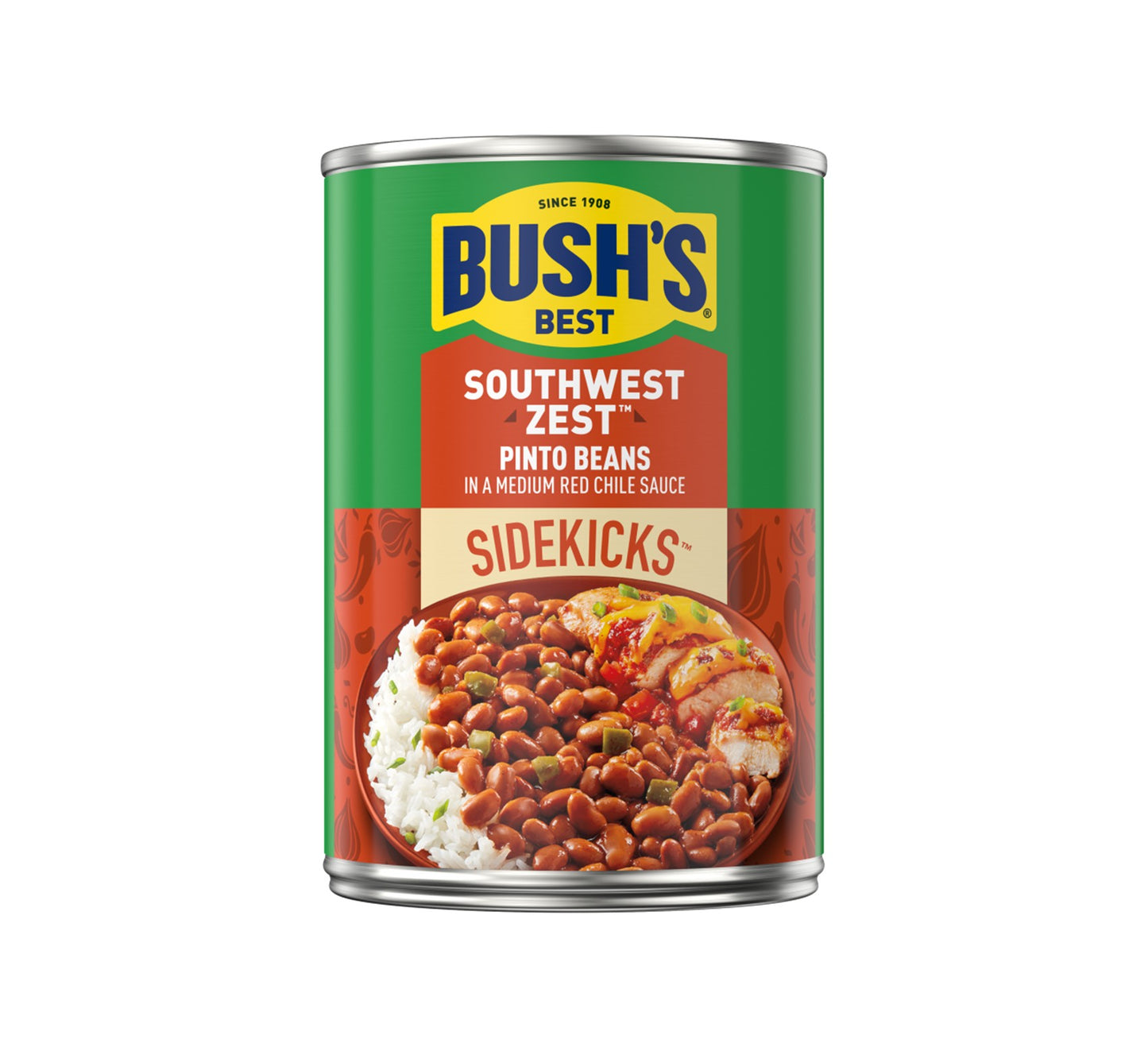 Bush's Best Southwest Zest Pinto Beans 454g