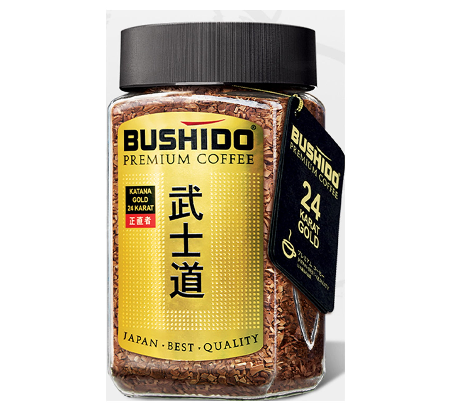 Bushido 24 Karat Gold Instant Coffee 100g