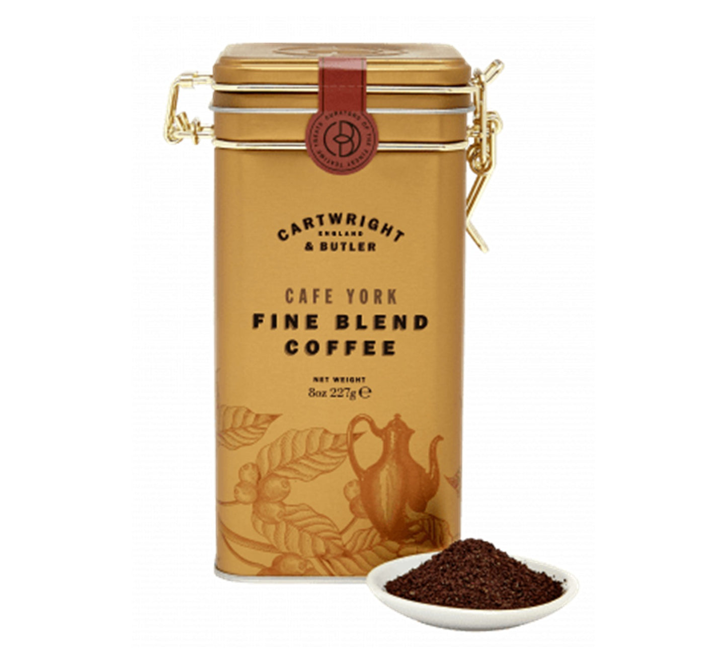 Cartwright & Butler Café York Blend Coffee Caddy 227g