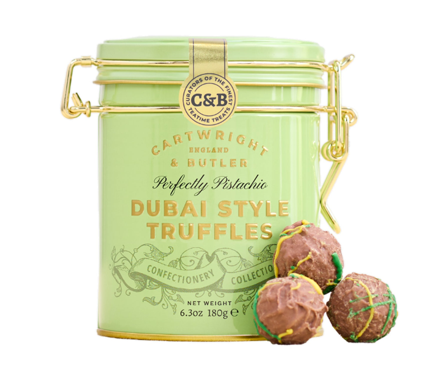 Cartwright & Butler Pistachio Dubai Style Truffles 180g