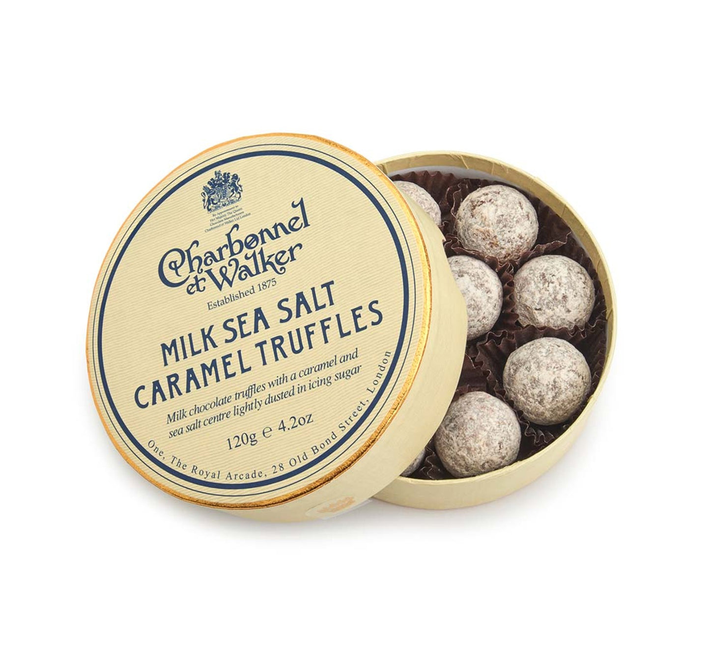 Charbonnel Et Walker Milk Sea Salt Caramel Truffles 120g