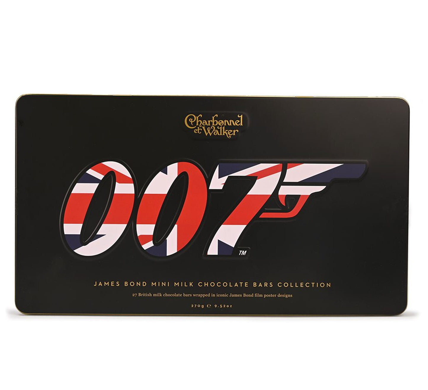Charbonnel et Walker 007 James Bond – Mini Milk Chocolate Collectors Tin