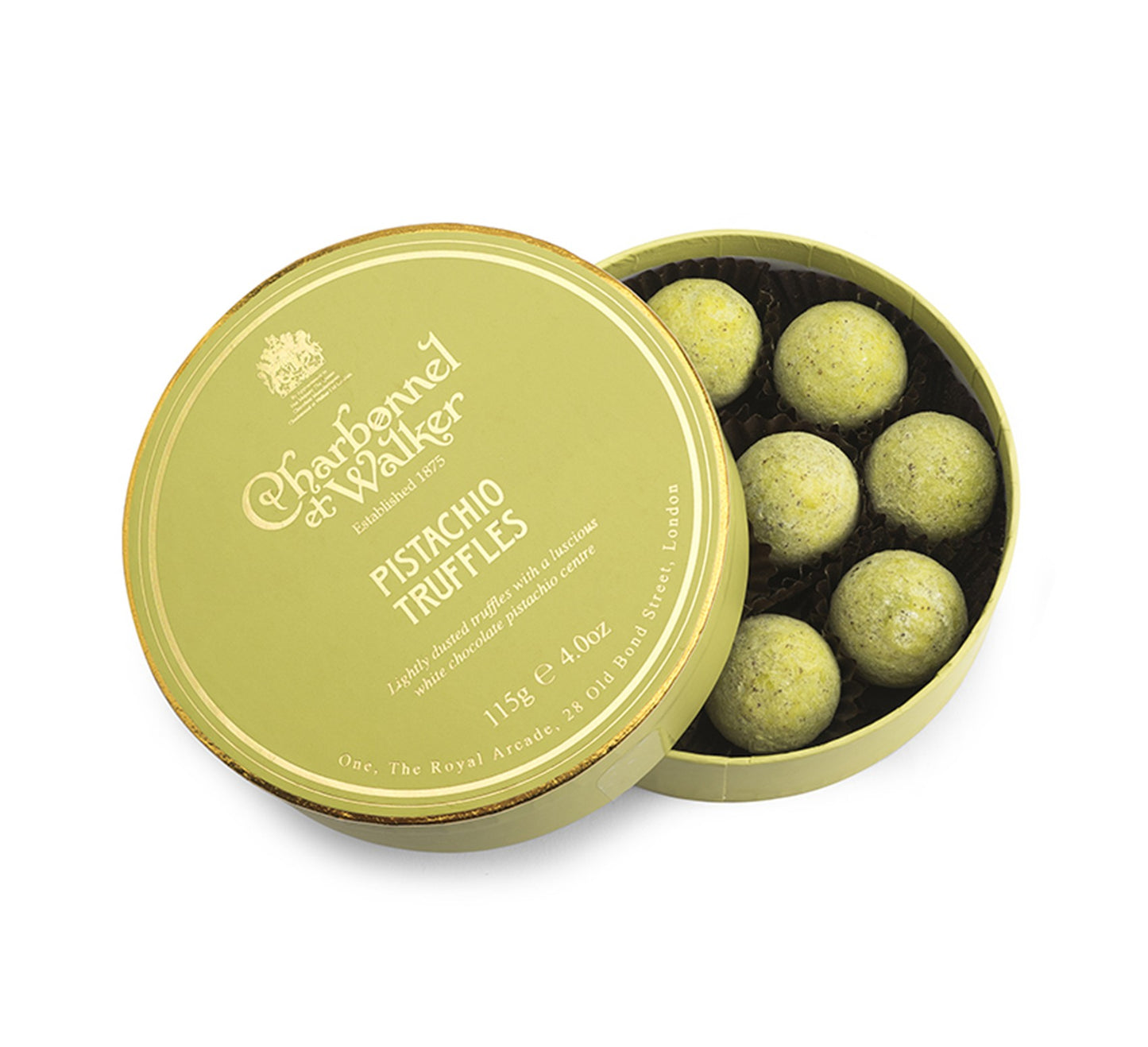 Charbonnel et Walker Pistachio Truffles 115g