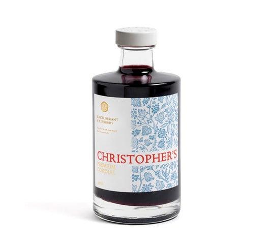 Christopher's Premium Cordial Blackcurrant & Blueberry 350ml