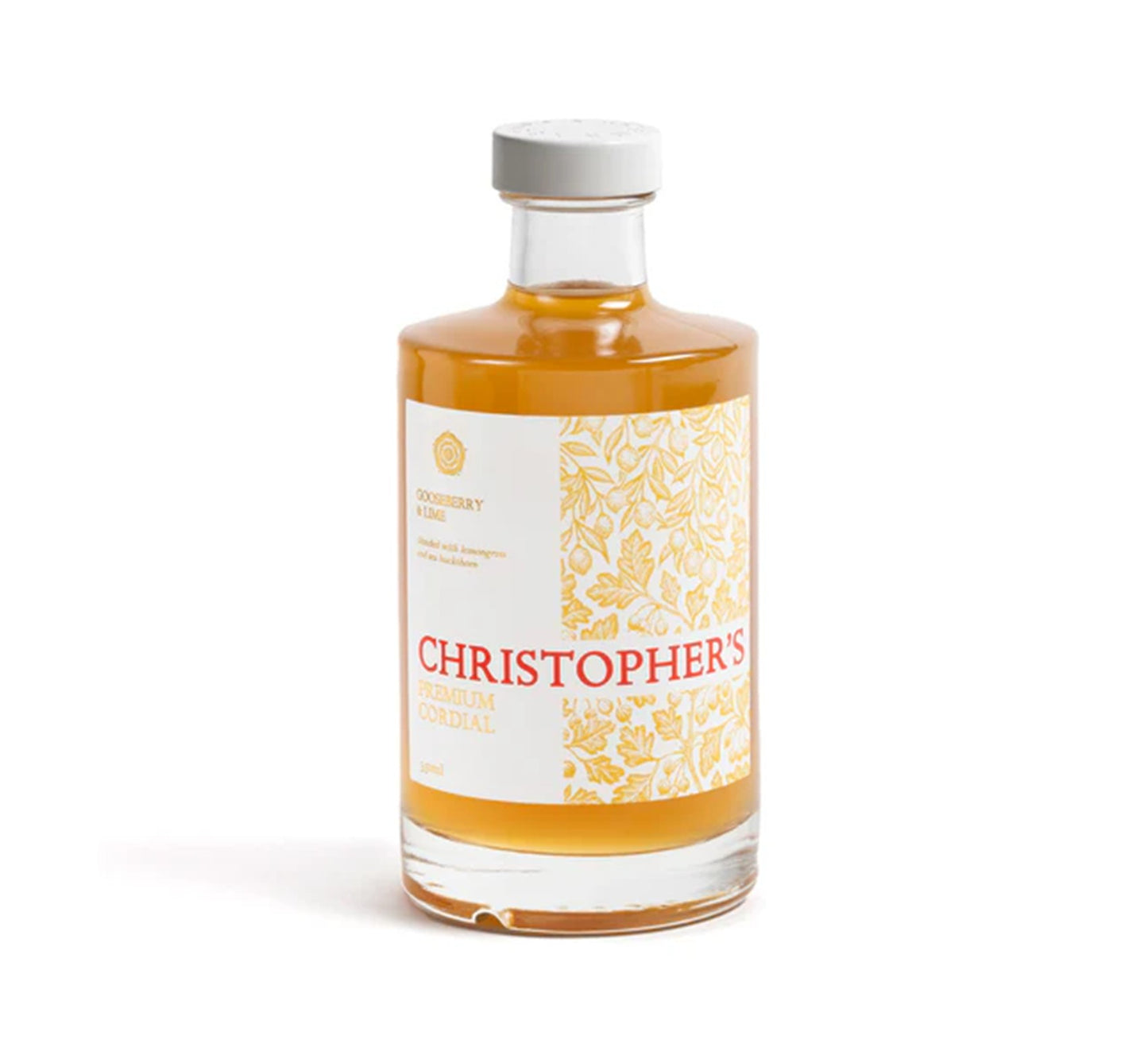 Christopher's Premium Cordial Gooseberry & Lime 350ml
