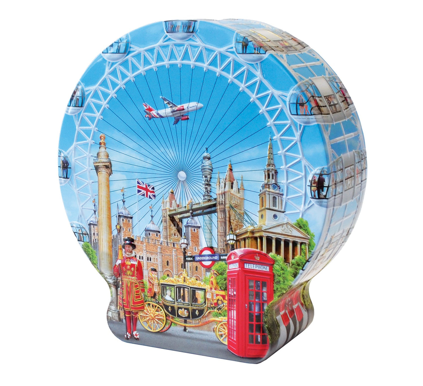 Churchill's Confectionery Sights of London Petticoat Tails Shortbread 150g