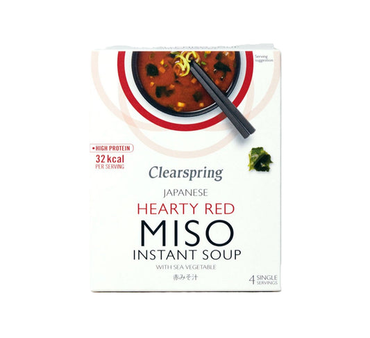 Clearspring Japanese Hearty Red Instant Soup 40g