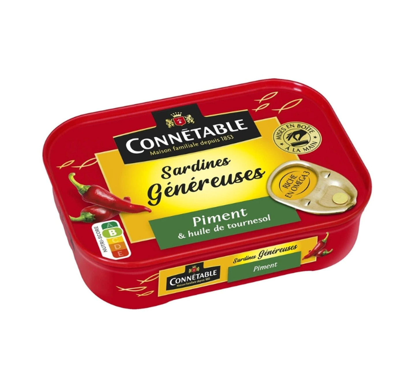 Connetable Sardines in Chilli Oil 140g