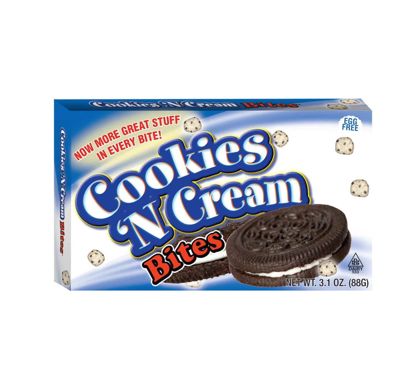 Cookie Dough Bites Cookies n Cream 88g
