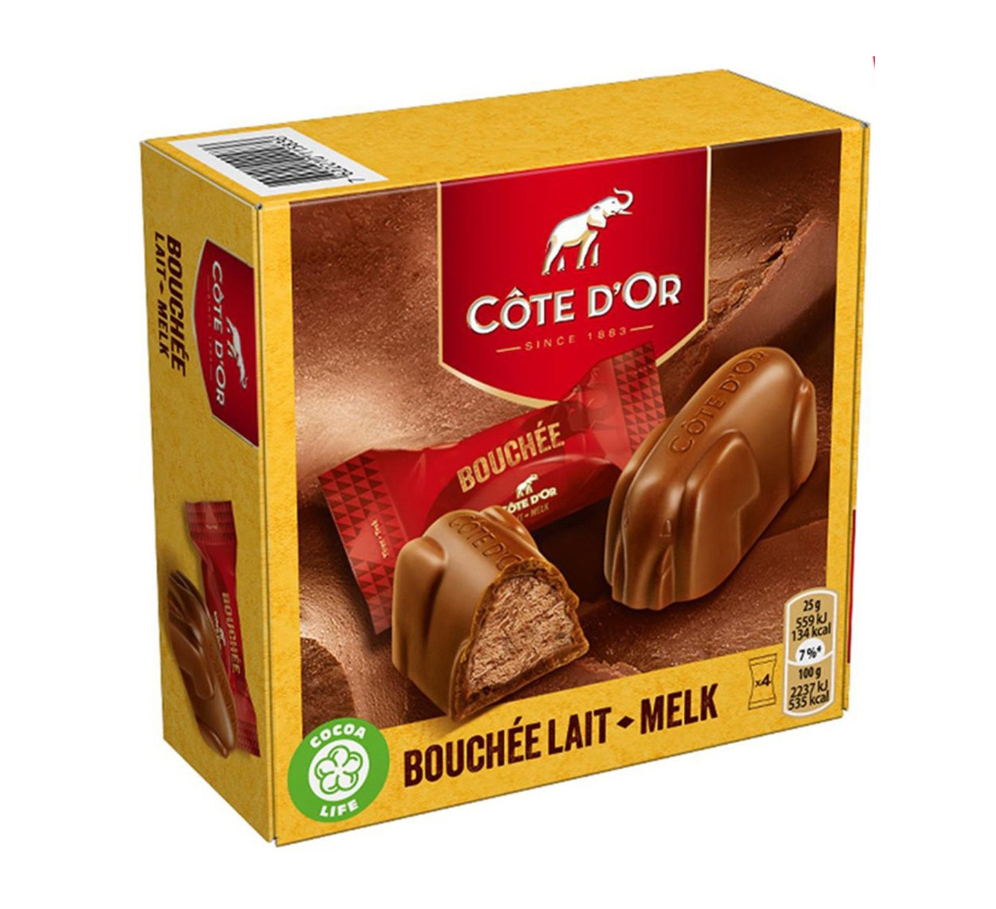 Cote d'Or Milk Chocolate Bouchee 100g