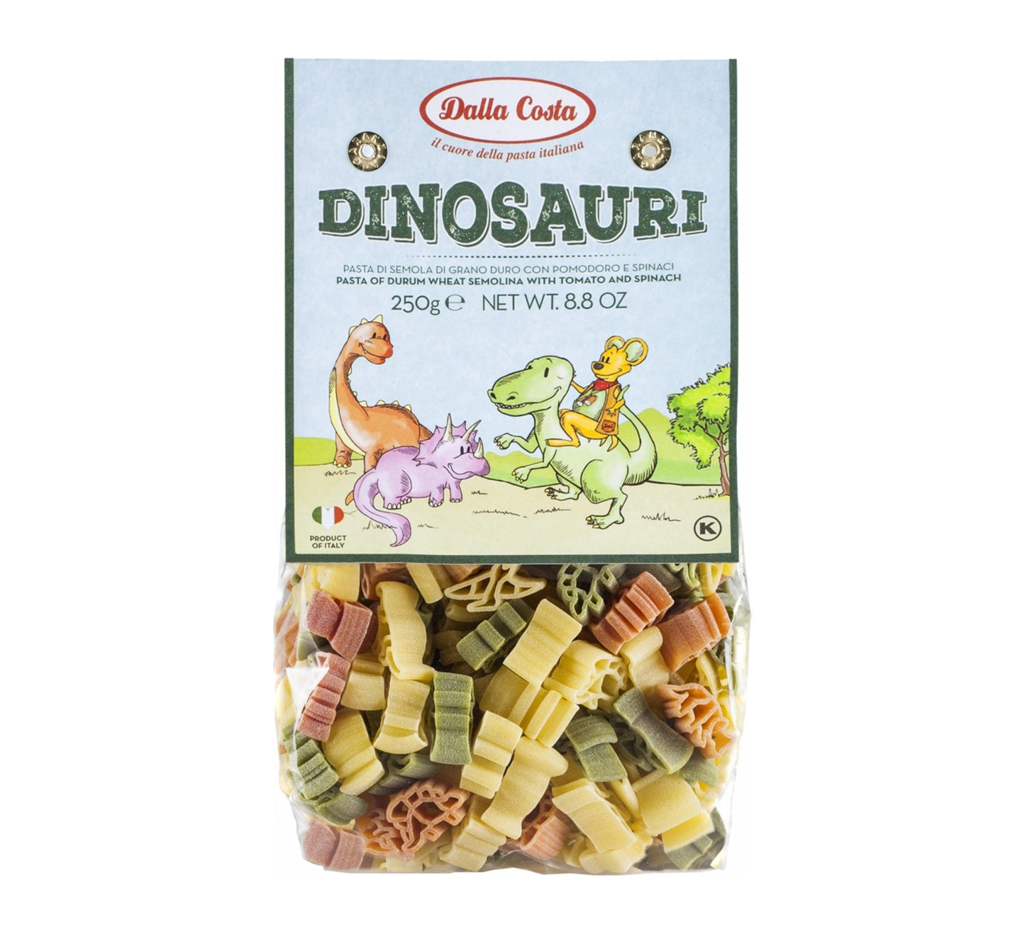 Dalla Costa Dinosaur Pasta 250g