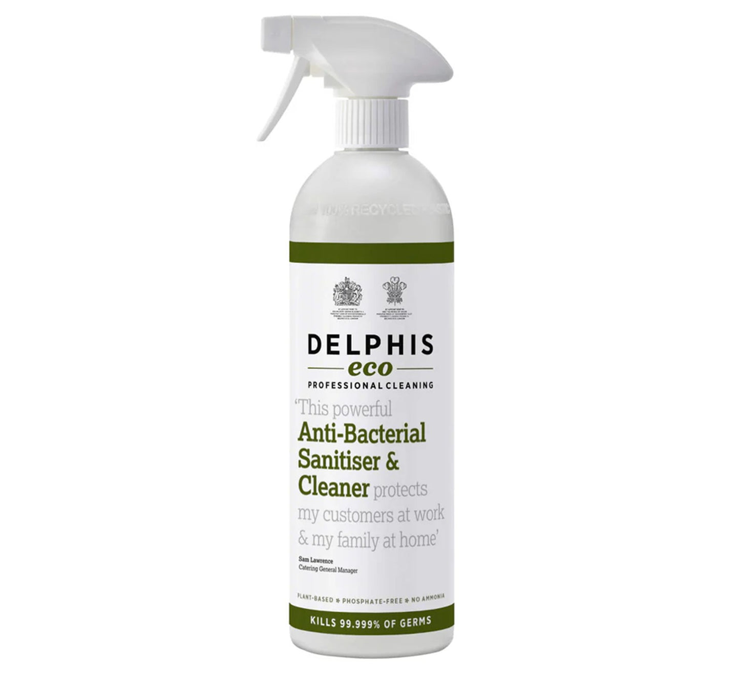 Delphis Eco Anti-Bacterial Sanitiser & Cleaner 700ml