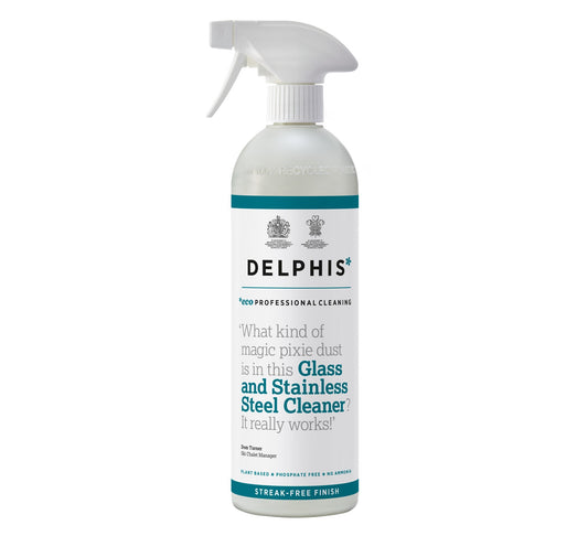 Delphis Eco Glass & Stainless Steel Cleaner 700ml
