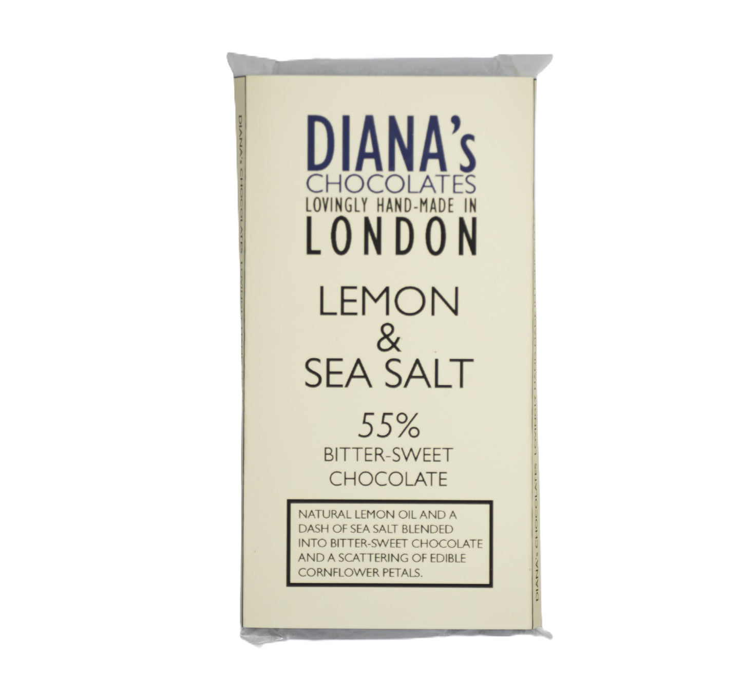 Diana's Chocolates Lemon & Sea Salt Bar 80g