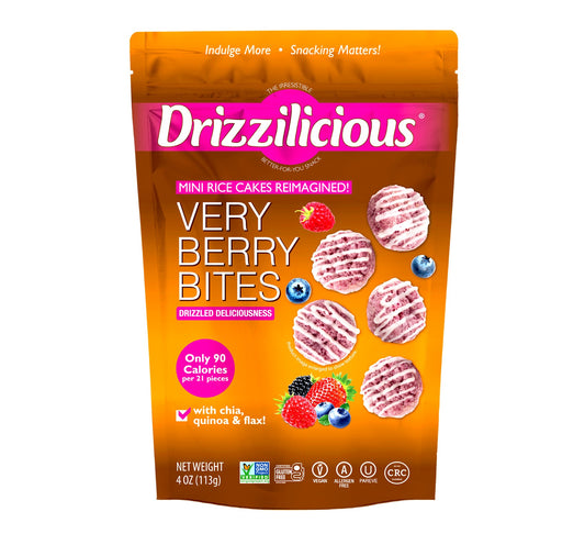 Drizzilicious Very Berry Bites 113g