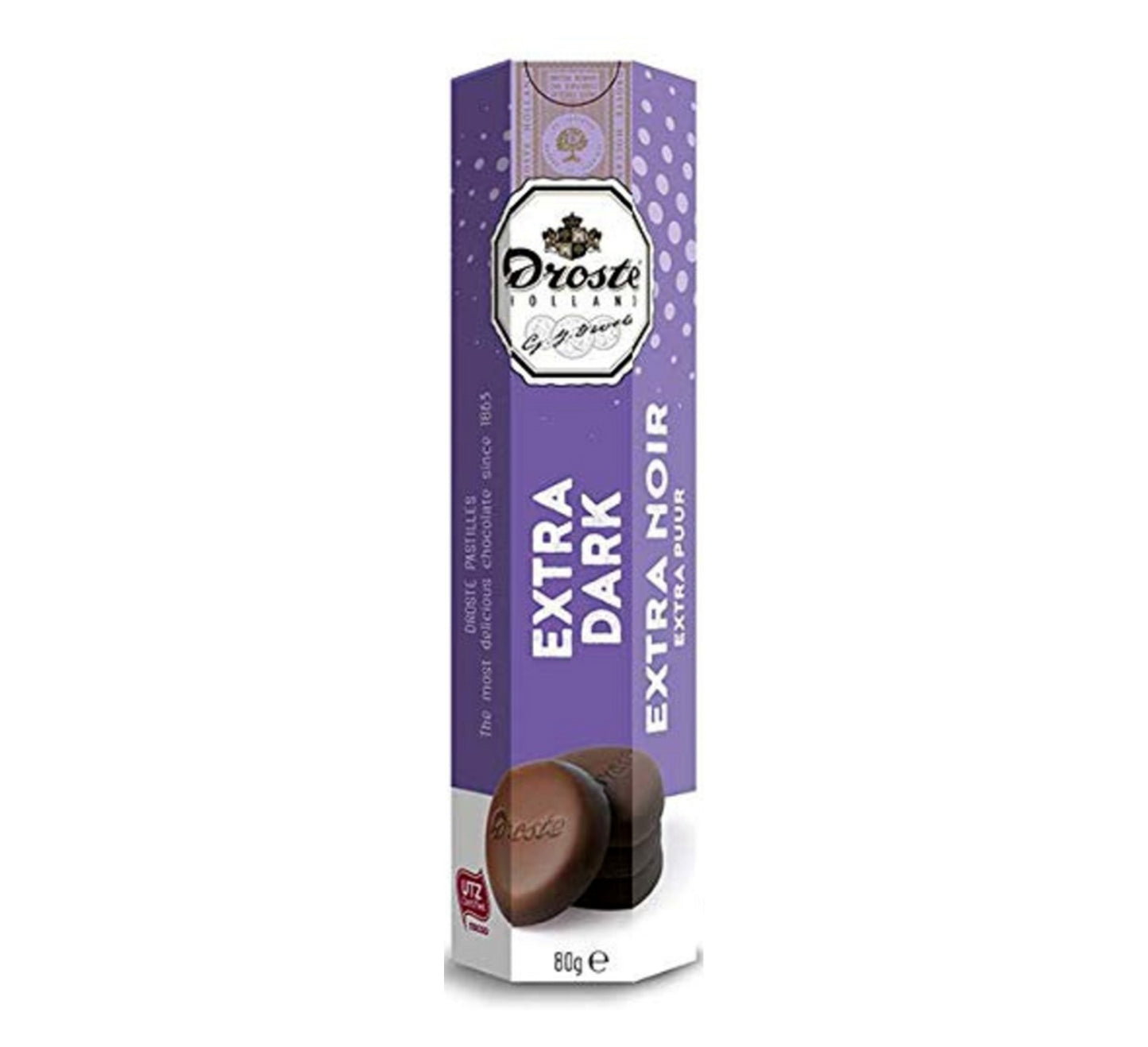 Droste Extra Dark Pastilles 80g