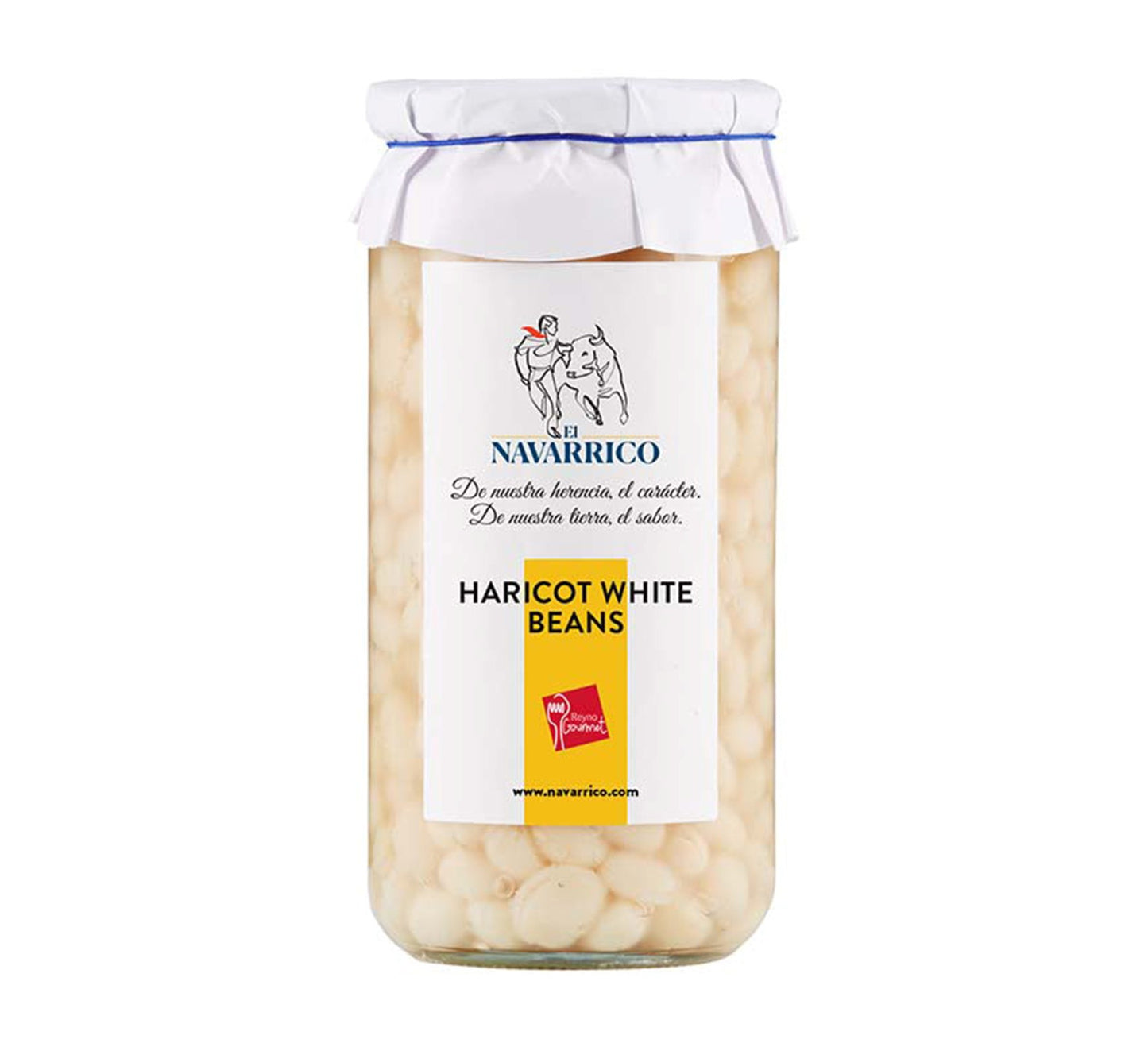 El Navarrico Haricot White Beans 600g