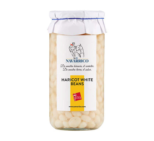 El Navarrico Haricot White Beans 600g