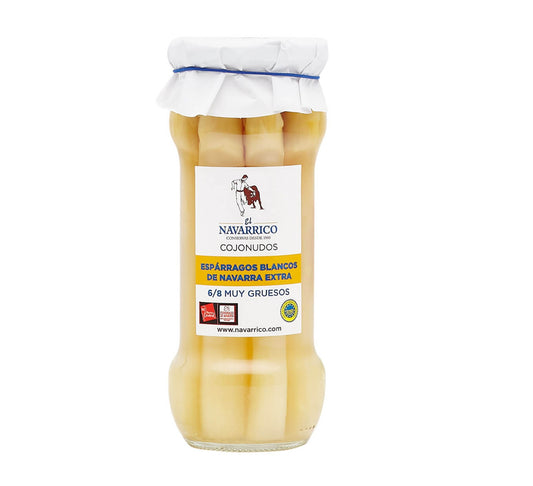 El Navarrico White Asparagus Spears 330g