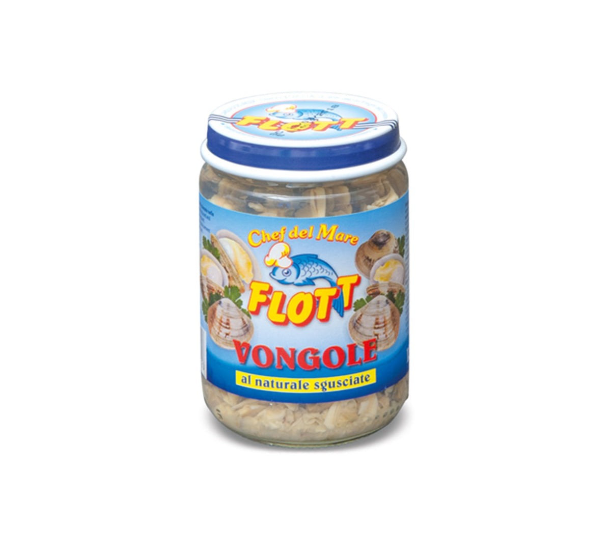 Flott Vongole al Naturale 130g