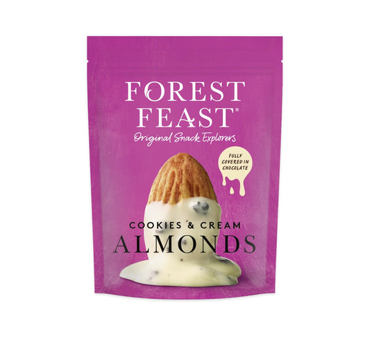 Forest Feast Cookies & Cream Almonds 120g