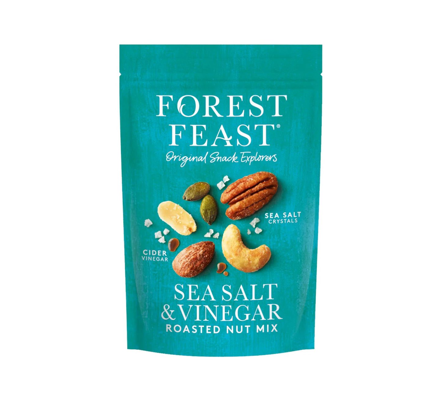 Forest Feast Sea Salt & Vinegar Nut Mix 120g