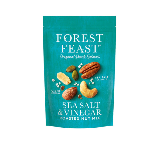 Forest Feast Sea Salt & Vinegar Nut Mix 120g