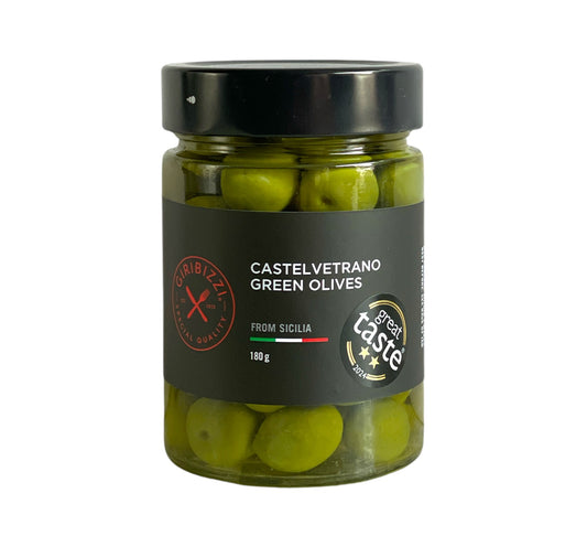Giribizzi Castelvetrano Green Olives 200g