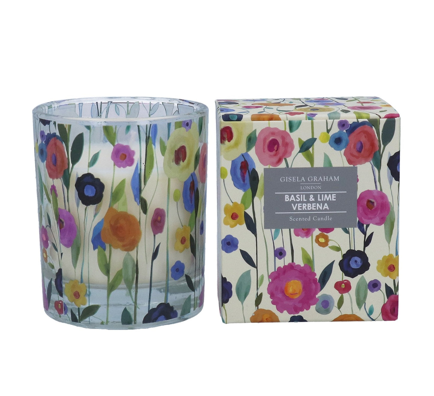 Gisela Graham Basil & Lime Verbena Boxed Scented Candle