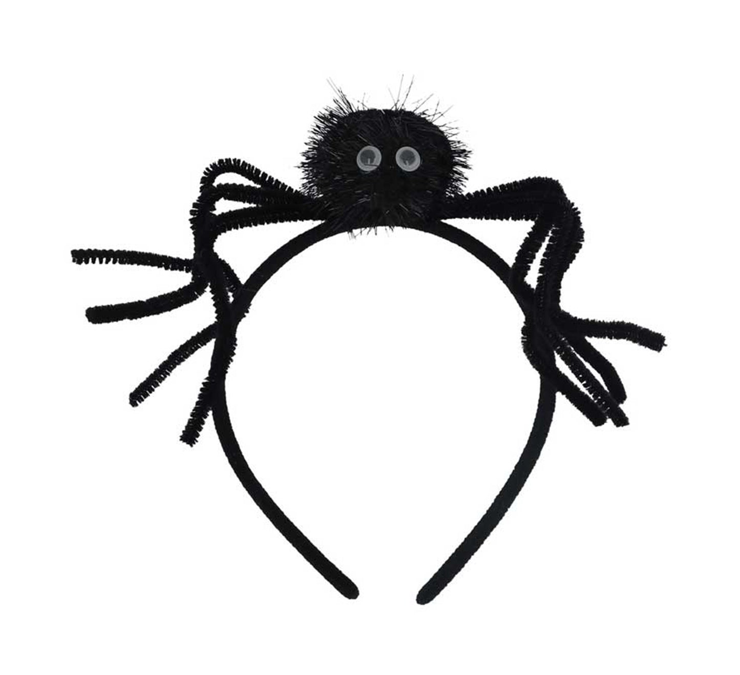Gisela Graham Black Spider Hairband