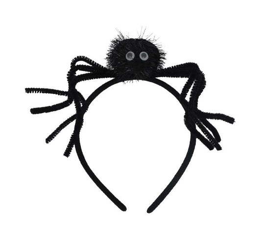 Gisela Graham Black Spider Hairband