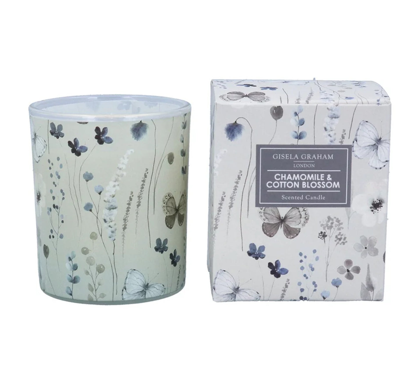 Gisela Graham Chamomile & Cotton Blossom Boxed Scented Candle