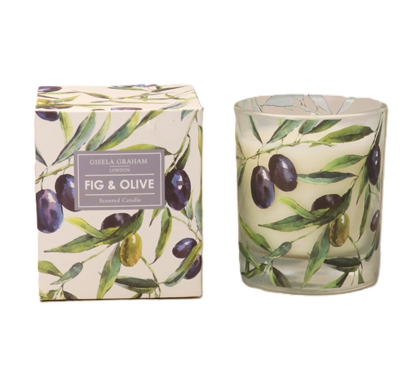 Gisela Graham Fig & Olive Boxed Scented Candle