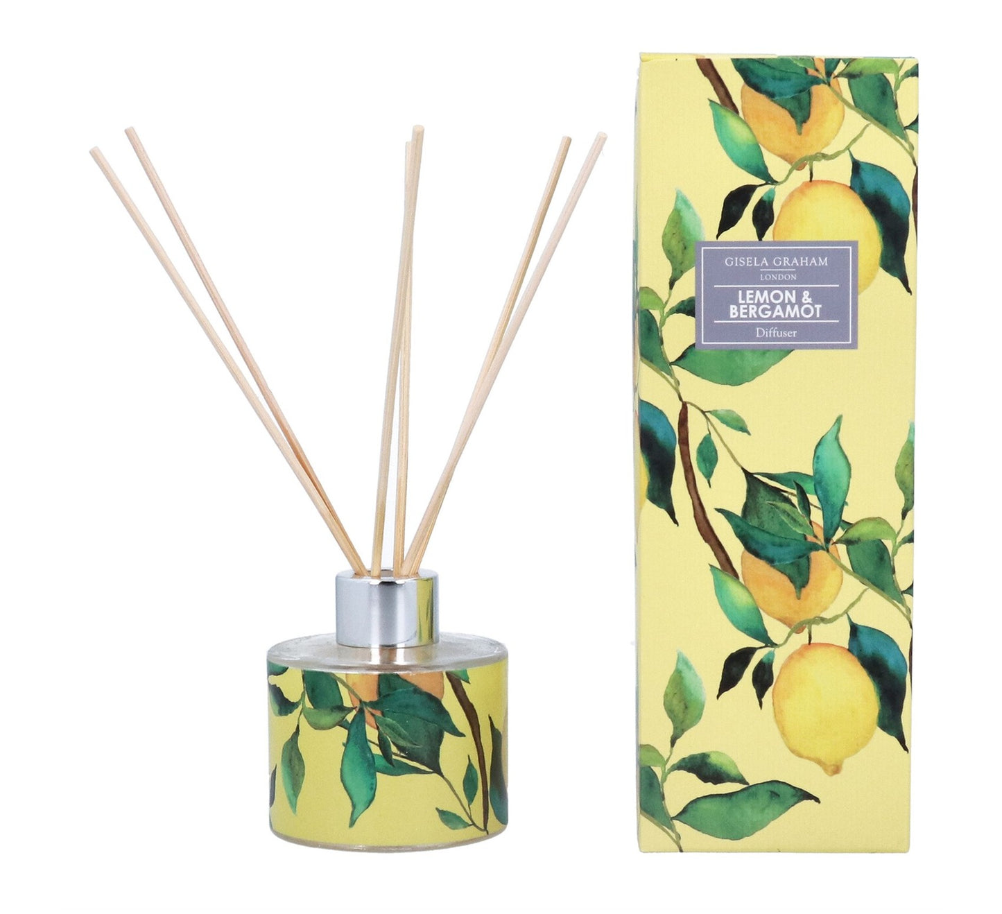 Gisela Graham Lemon & Bergamot Boxed Diffuser